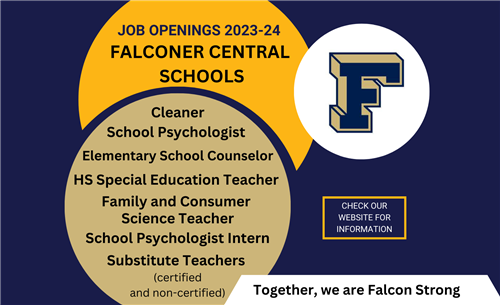 List of current job openings at FCS